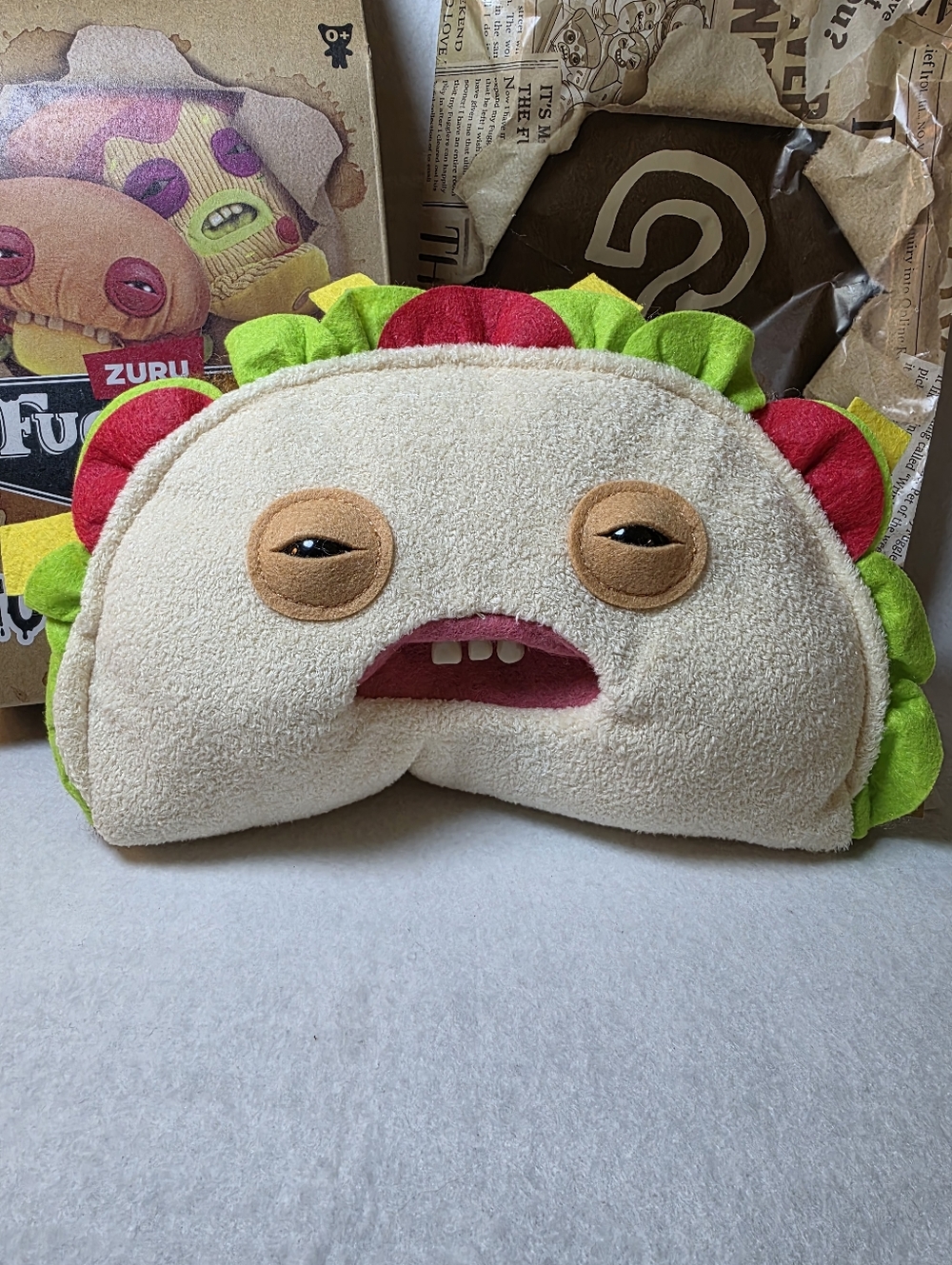 2026 Zuru Fuggler Fuggalicious Wacko Taco Toy Plush